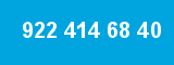 922 414 68 40 922 414 68 40